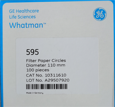 WHATMAN 595/597定性滤纸