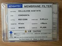 东洋ADVANTEC醋酸纤维素滤膜0.45um孔径C045A047A
