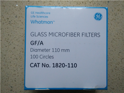 Cytiva WHATMAN GF/A玻璃纤维滤纸1.6um孔径110mm直径1820-110