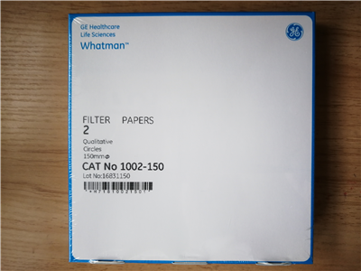 进口中速定性滤纸WHATMAN沃特曼2号定性滤纸1002-110