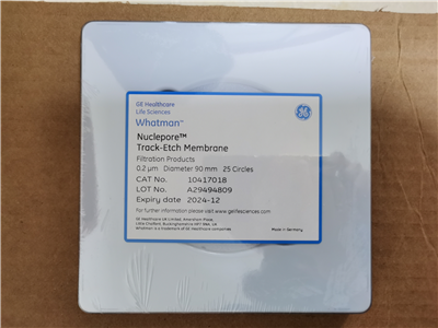WHATMAN径迹蚀刻90mm聚碳酸酯膜Nuclepore膜111706 10417018