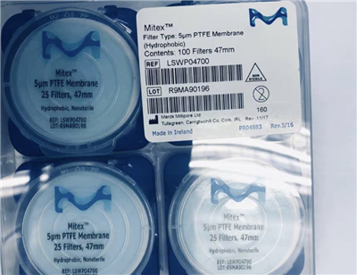 Merck默克Millipore密理博LSWP04700 5um疏水性PTFE过滤膜
