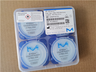Merck Millipore密理博0.65um混合纤维素酯膜DAWP04700