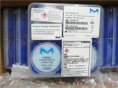 Millipore密理博47MM 0.3UM混合纤维素滤膜PHWP04700