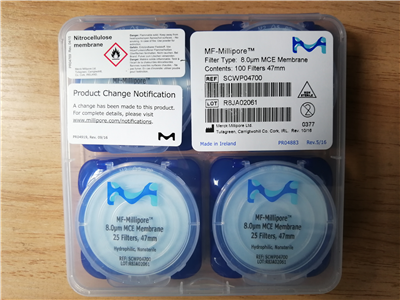 Millipore密理博过滤膜8um混合纤维素MEC滤膜SCWP04700