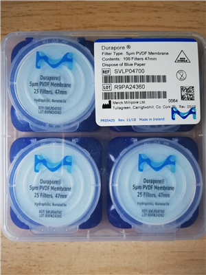 Millipore密理博47mm 5um Durapore PVDF有机过滤膜SVLP04700