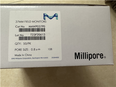 Millipore密理博37mm 0.8um液体污染监测过滤器MAWP037P0